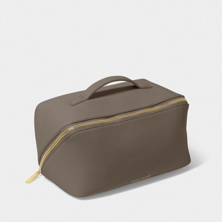 Large Make Up / Wash Bag - Mink