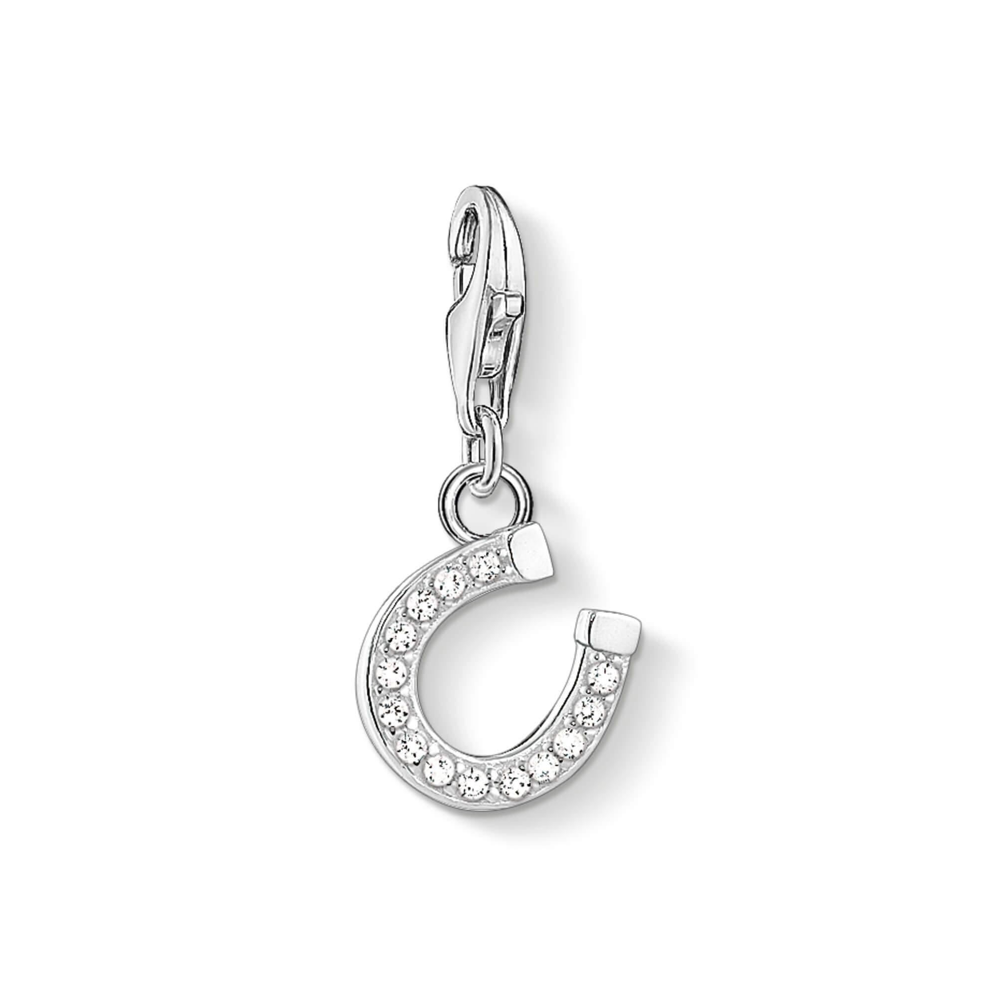 Lucky Horseshoe Charm Pendant