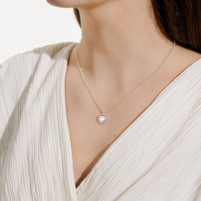Sentiment Spinners | Friendship | Silver | Necklace | 46cm + 6cm Extender