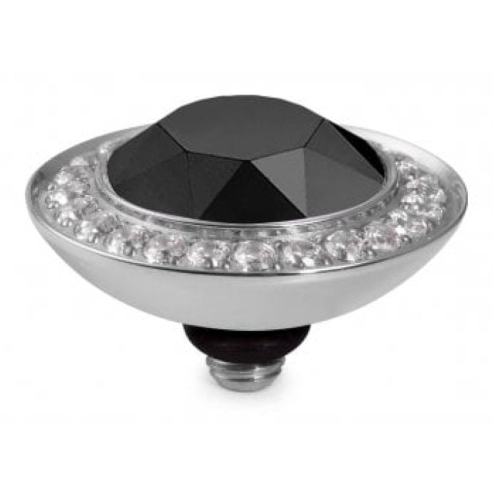 Famosa Silver 13mm Tondo Deluxe Ring Top Jet