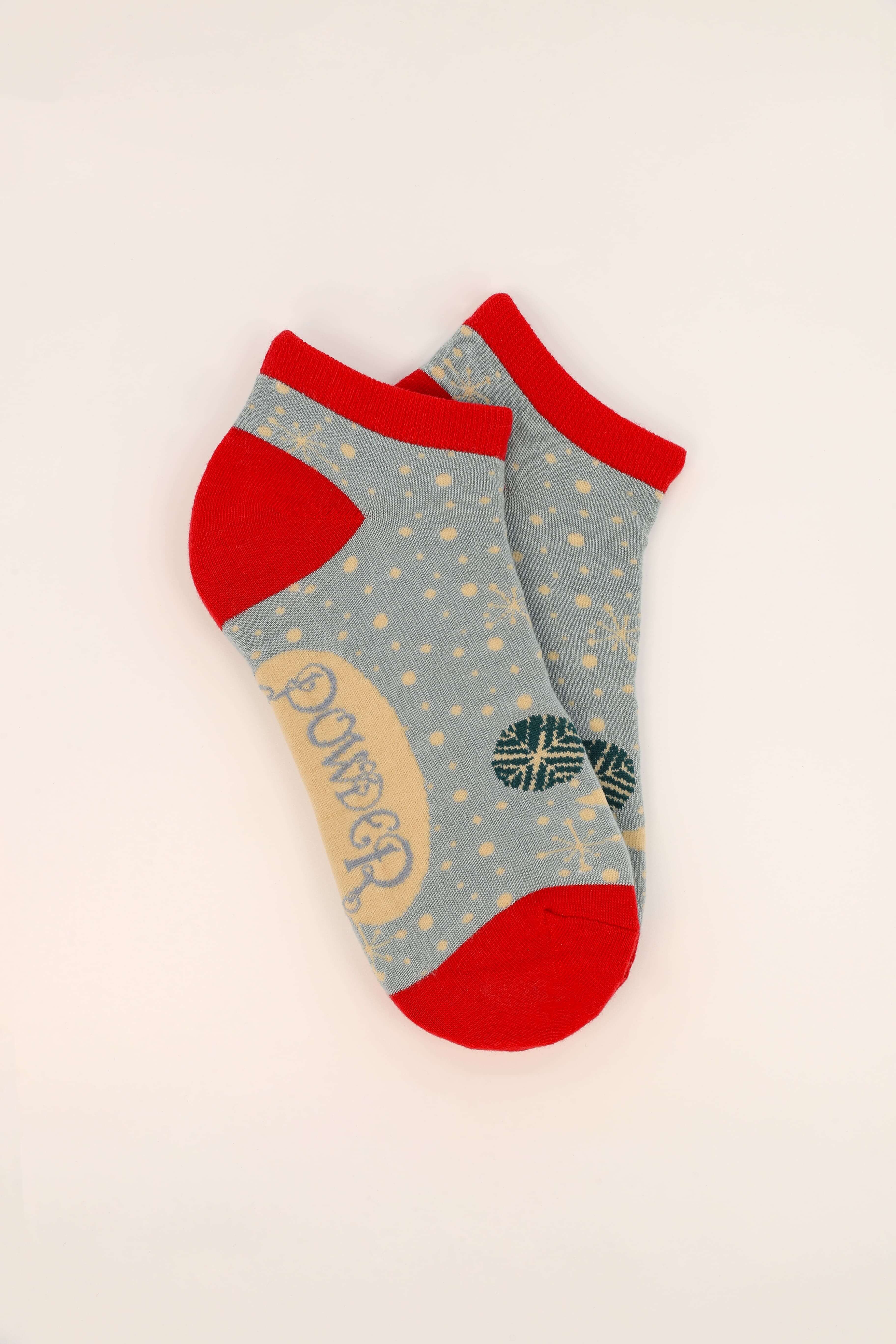 Winter's Night Ladies Trainer Socks