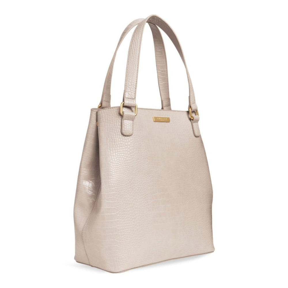 CELINE CROC DAY BAG - Oyster - 32x30x15cm