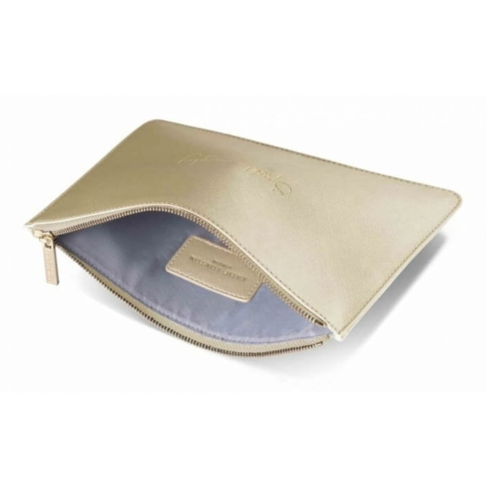 Perfect Pouch - Sparkle Everyday - Metallic Gold