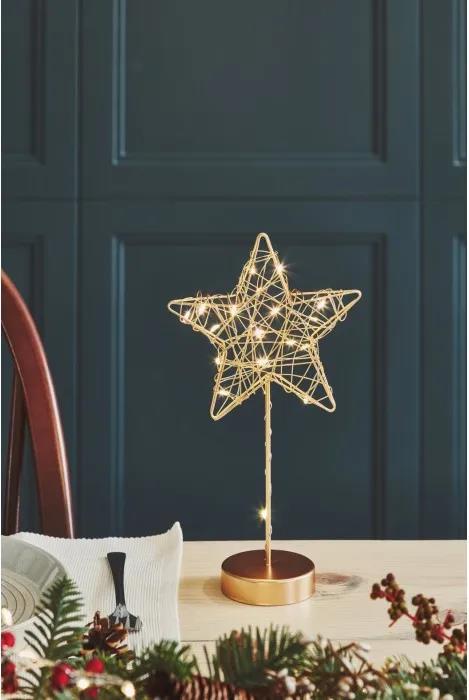 Table Wire Star (Gold)