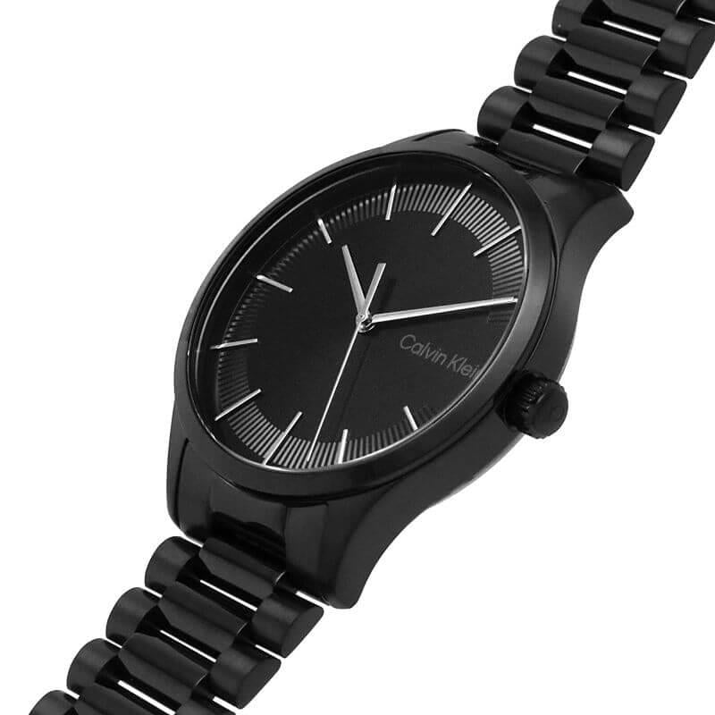 Iconic 40mm Black Dial & Bracelet Strap Watch