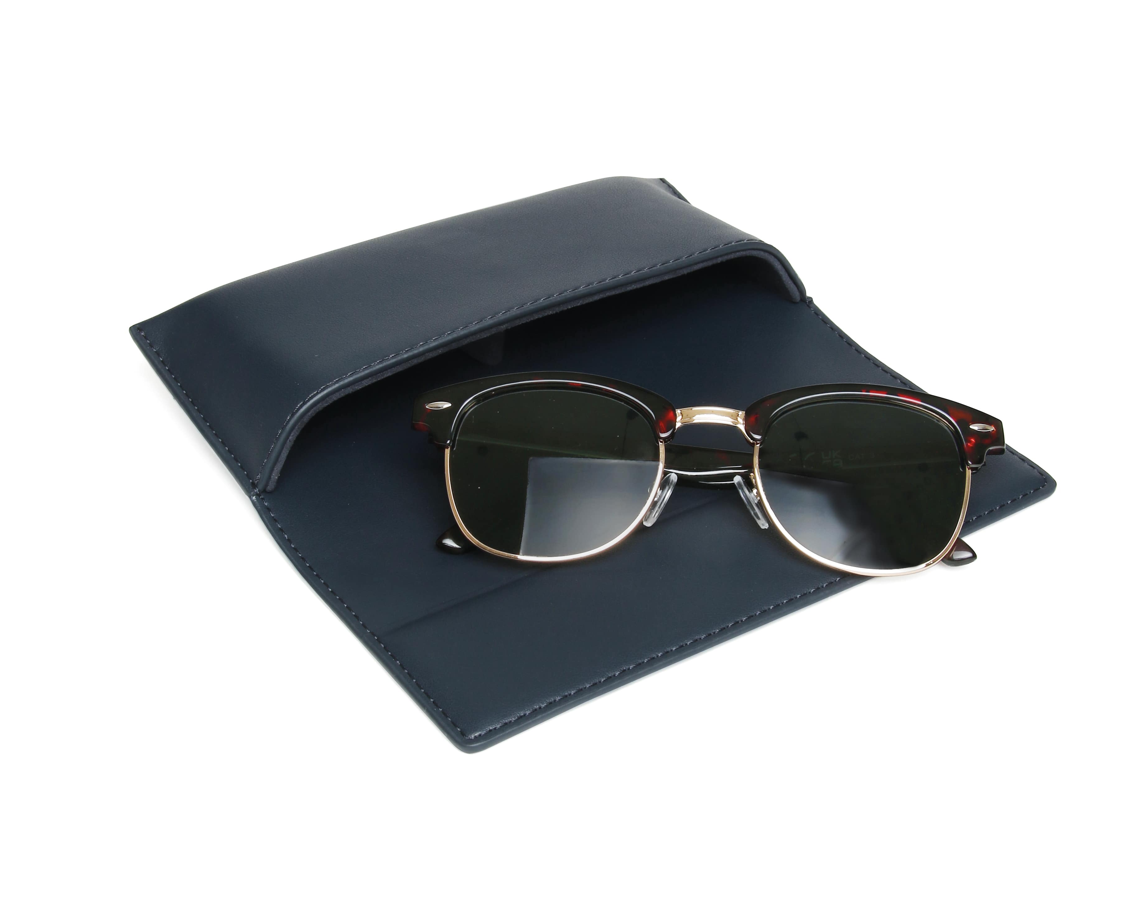Rome Glasses Case In Navy