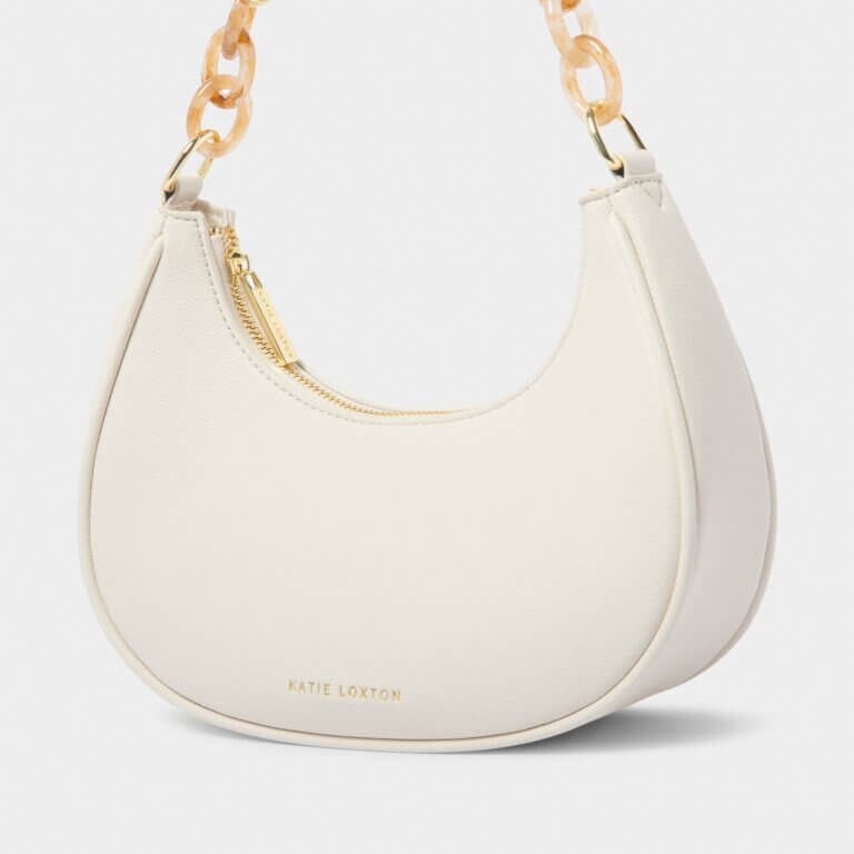 Sasha Small Shoulder Bag Off White