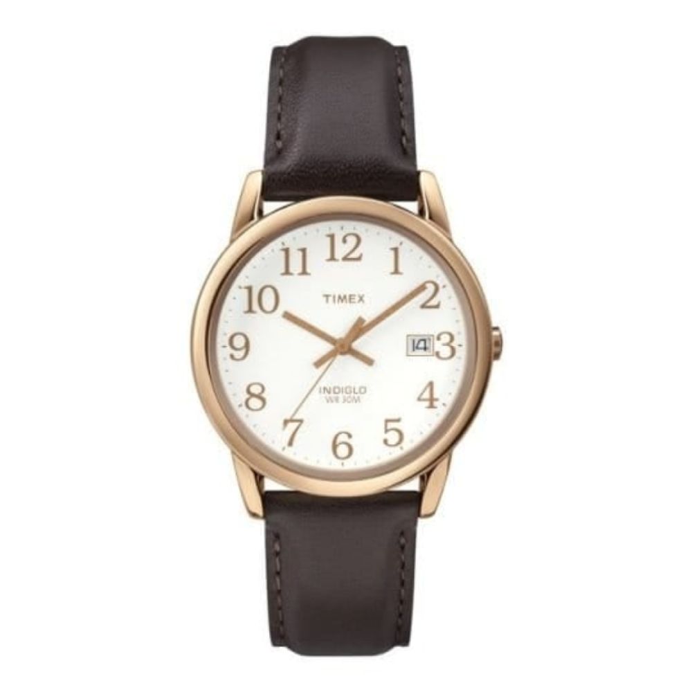 MENS RD RGT CASE WHT DL BLK STRAP