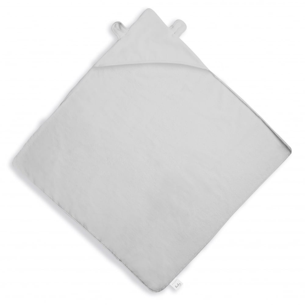 Bear Baby Towel/Blanket - Grey