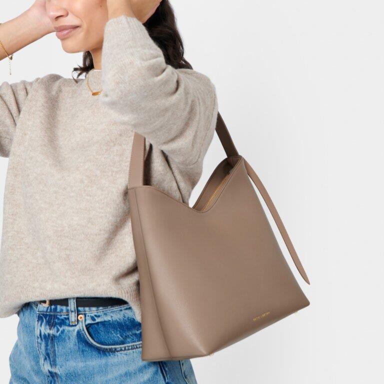 Camille Shoulder Bag - Mocha