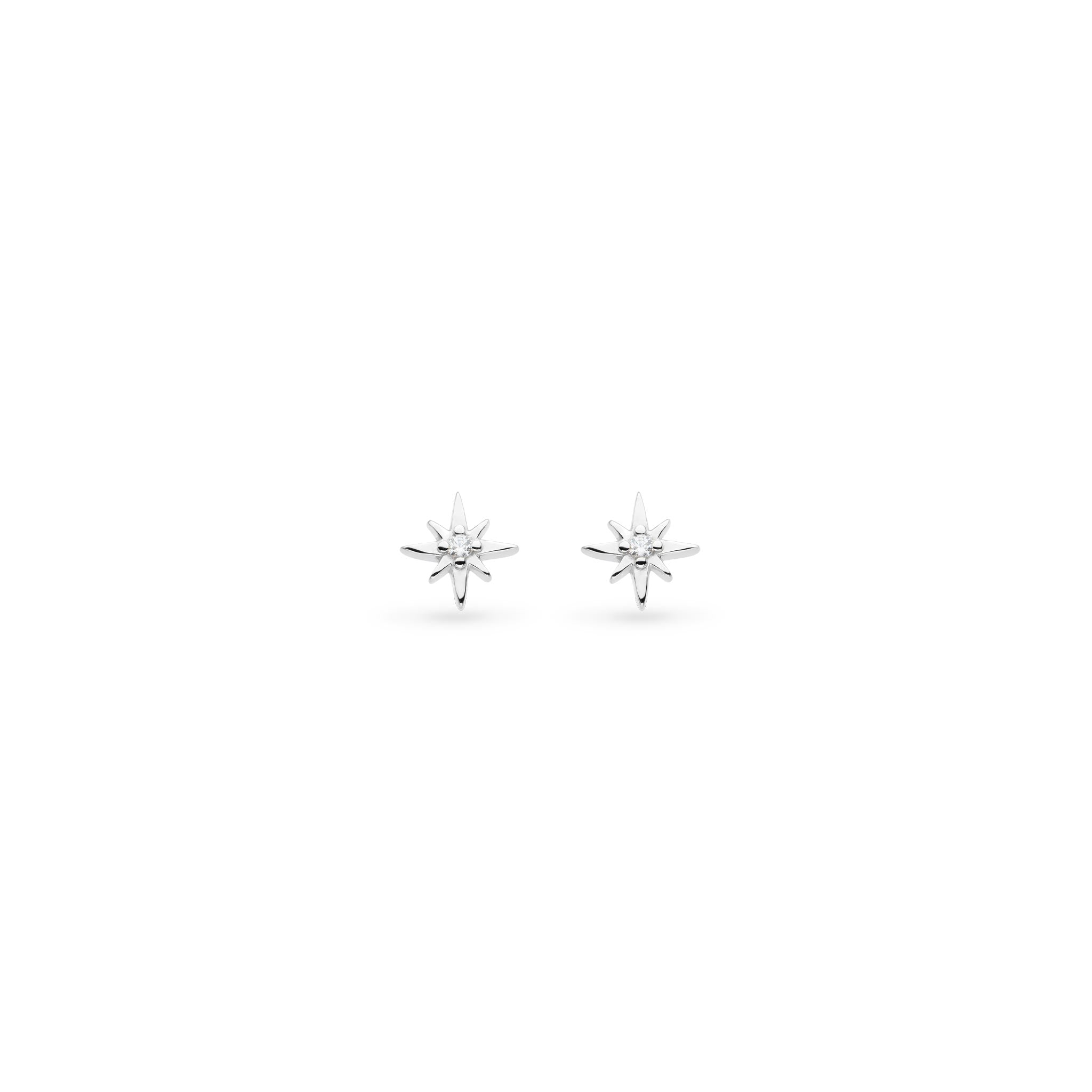 Céleste North Star Petite Stud Earrings