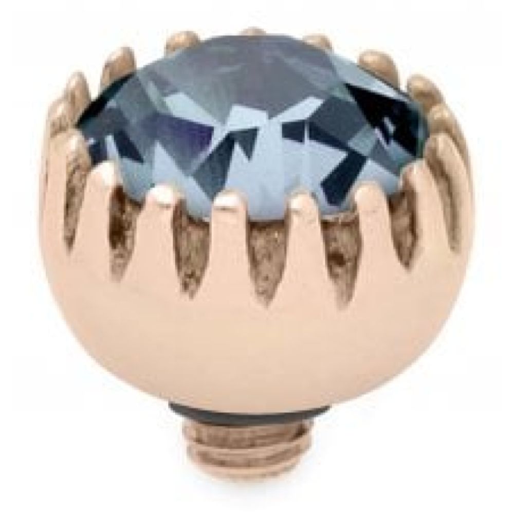 Light Sapphire Crystal Interchangeable Top London (Rg/P)