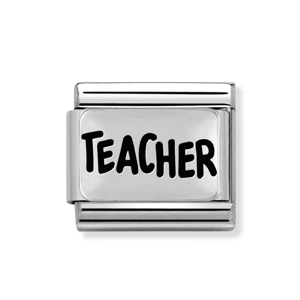 Classic Oxidised 'Teacher' Link
