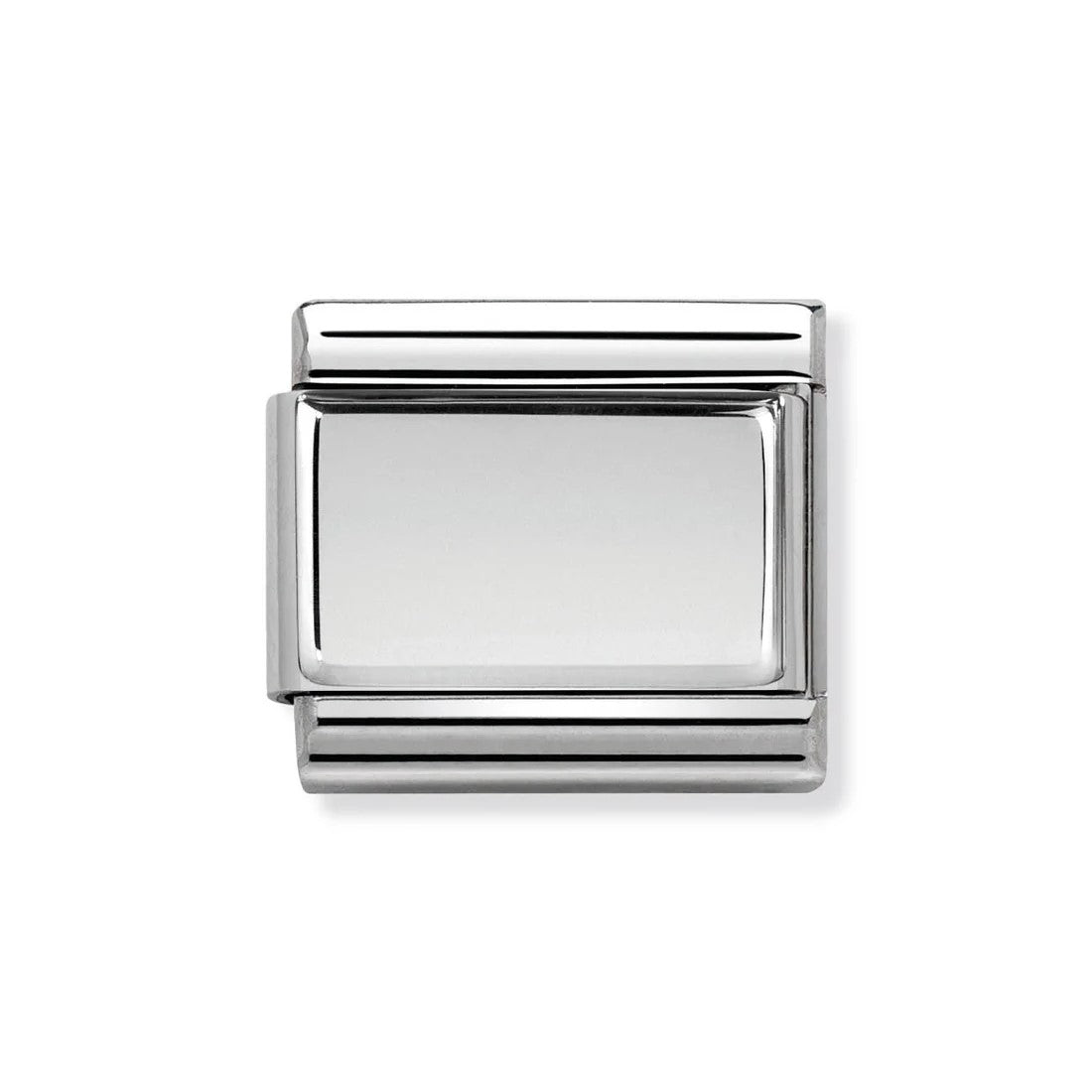 Classic Sterling Silver Plain Plate Link