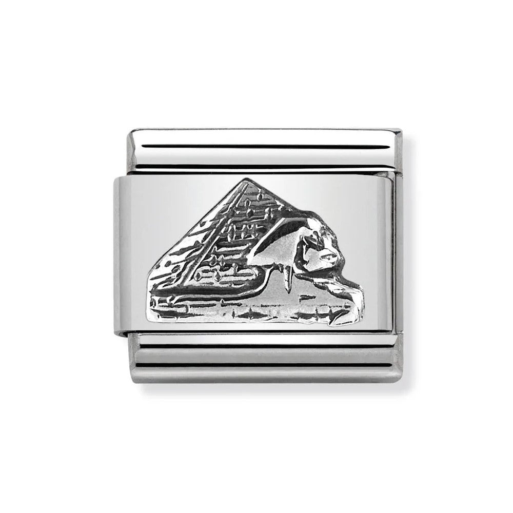 Classic Silver Pyramid Link