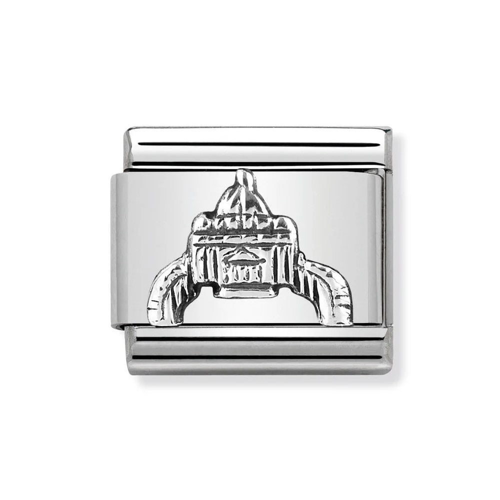Classic Silver St. Peter's Square Link