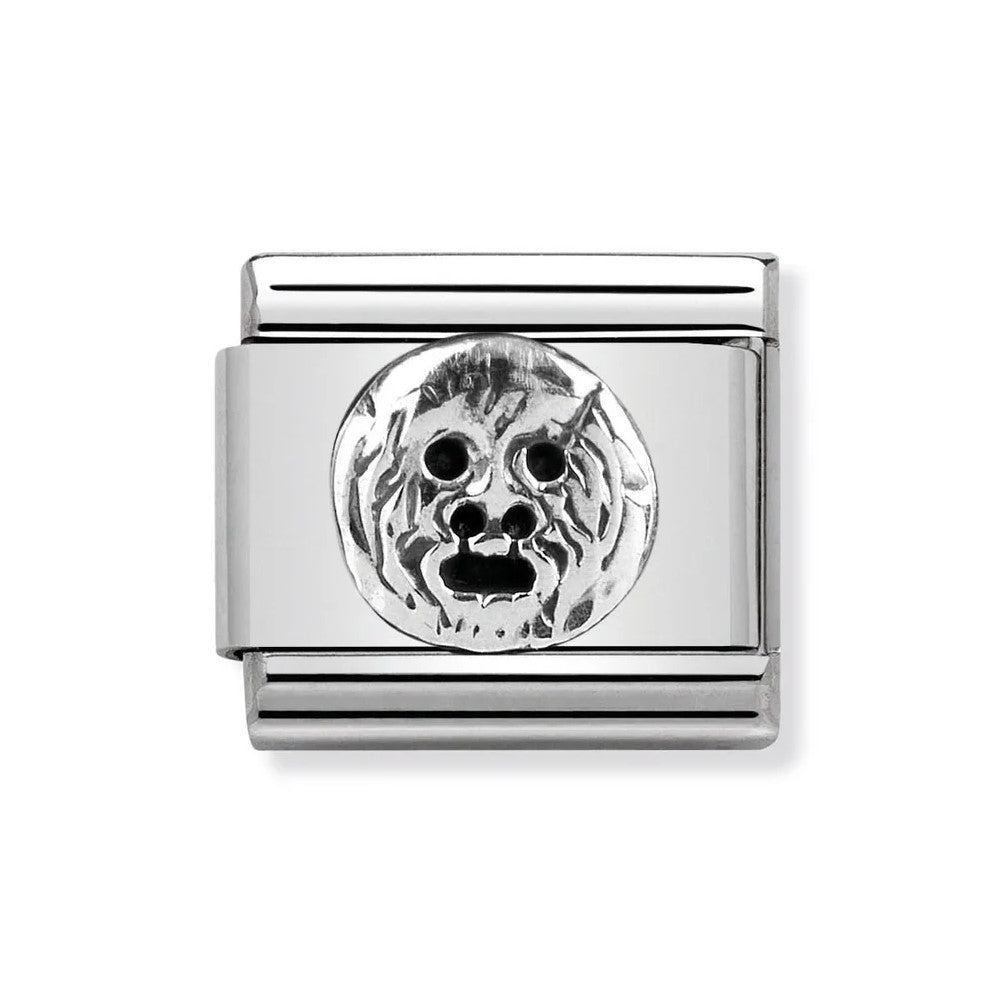 Classic Silver Mouth Of Truth Link