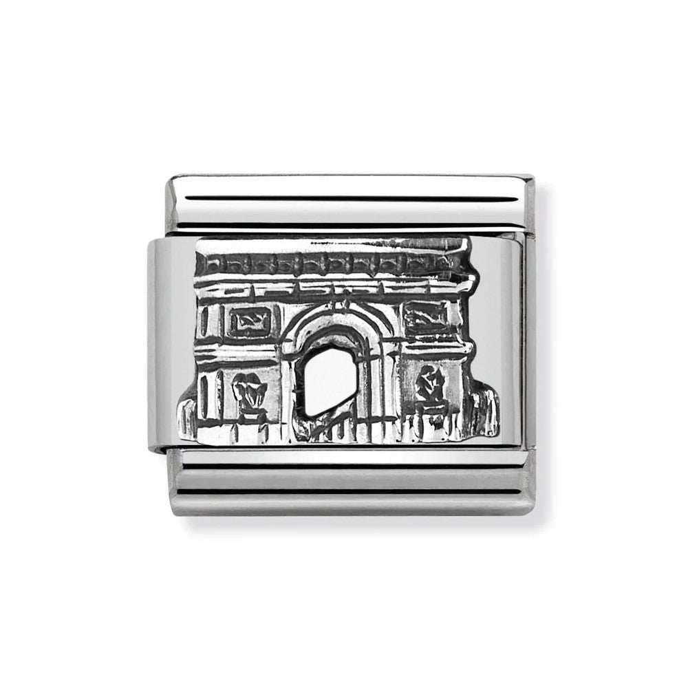 Classic Silver Arc de Triomphe Link