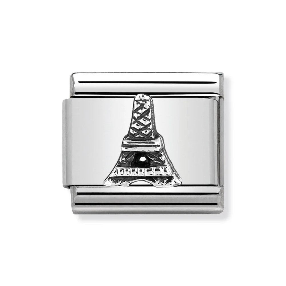 Classic Silver Eiffel Tower Link