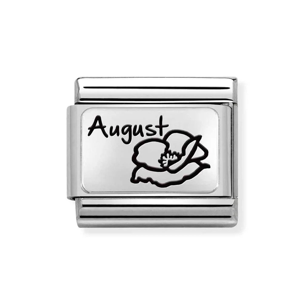 August Poppy Flower Classic Link