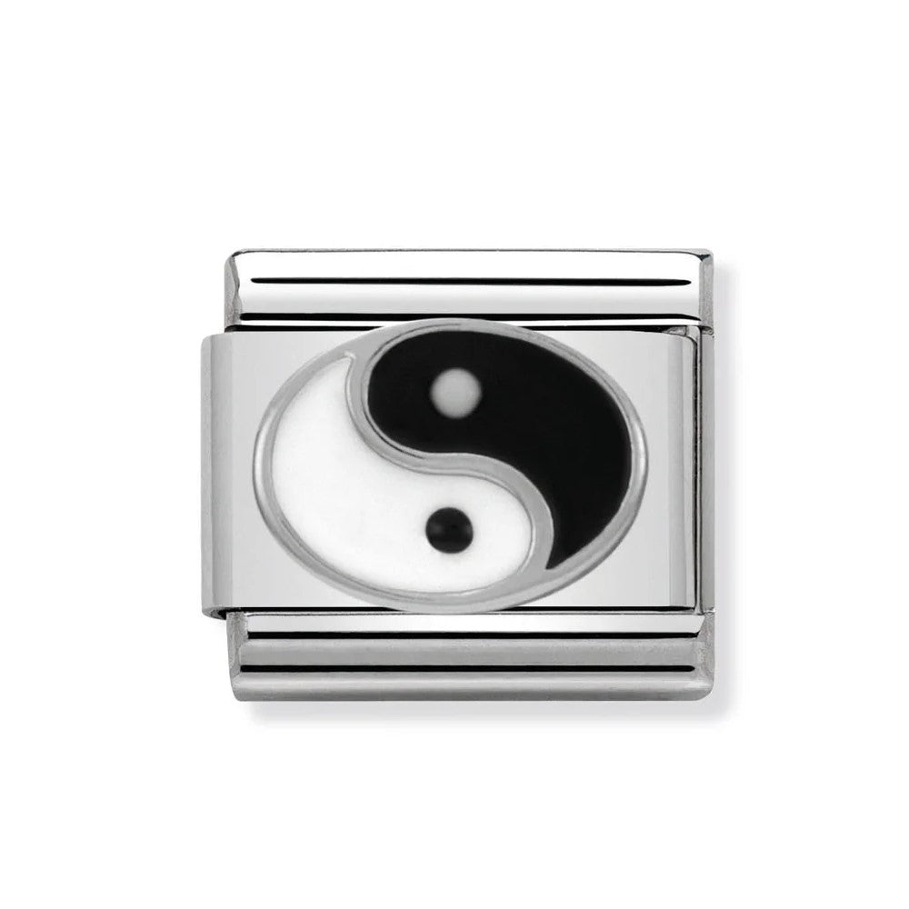Classic Silver Ying Yang Link