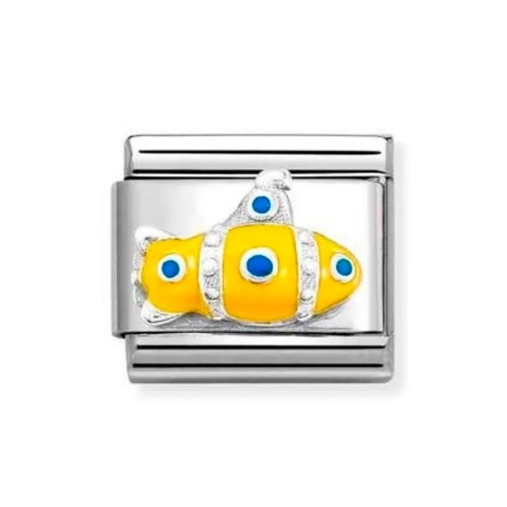 Composable Classic Yellow Submarine In 18K Gold Charm