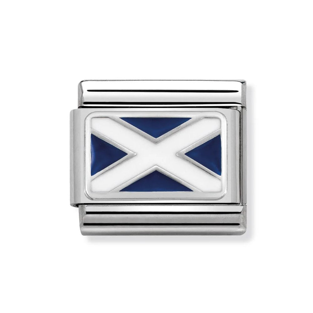 Classic Silver St Andrews Scotland Flag Link