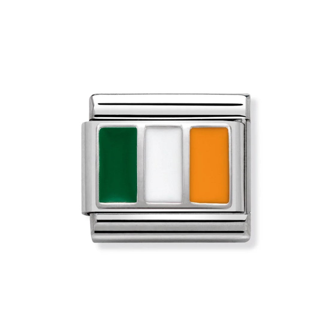 Enamel Ireland Flag Classic Charm