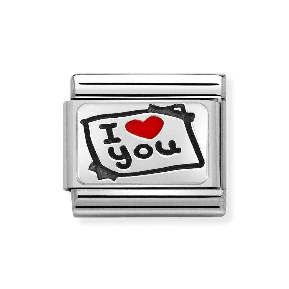 Composable Classic Plates I Love You Card Link