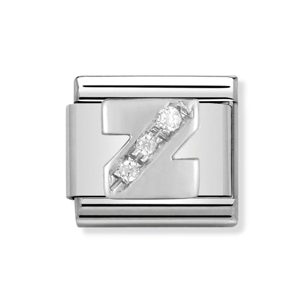 Classic CZ Letter 'Z' Link