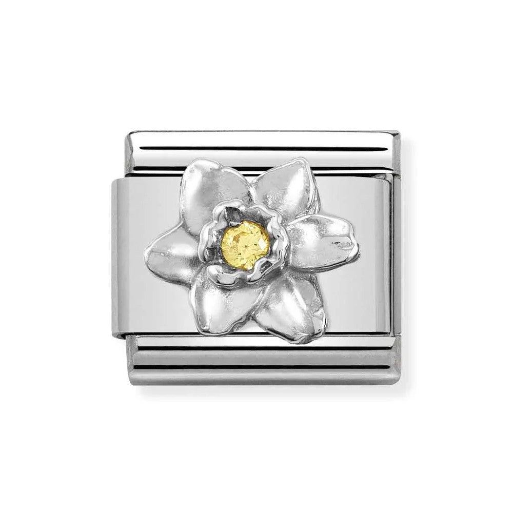 Composable Classic Swarovski Zirconia Daffodil Link