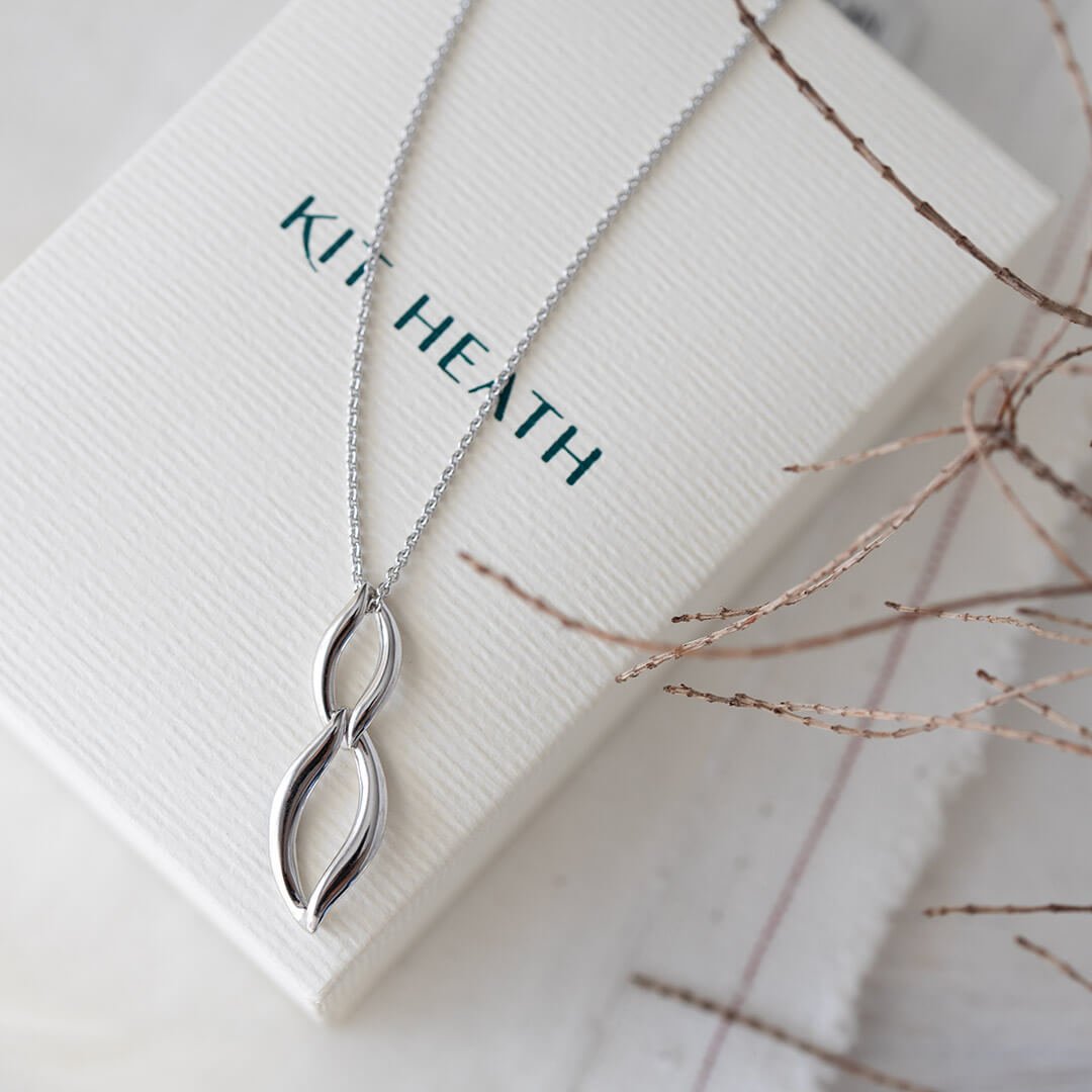 Entwine Twine Link Duo Link Necklace