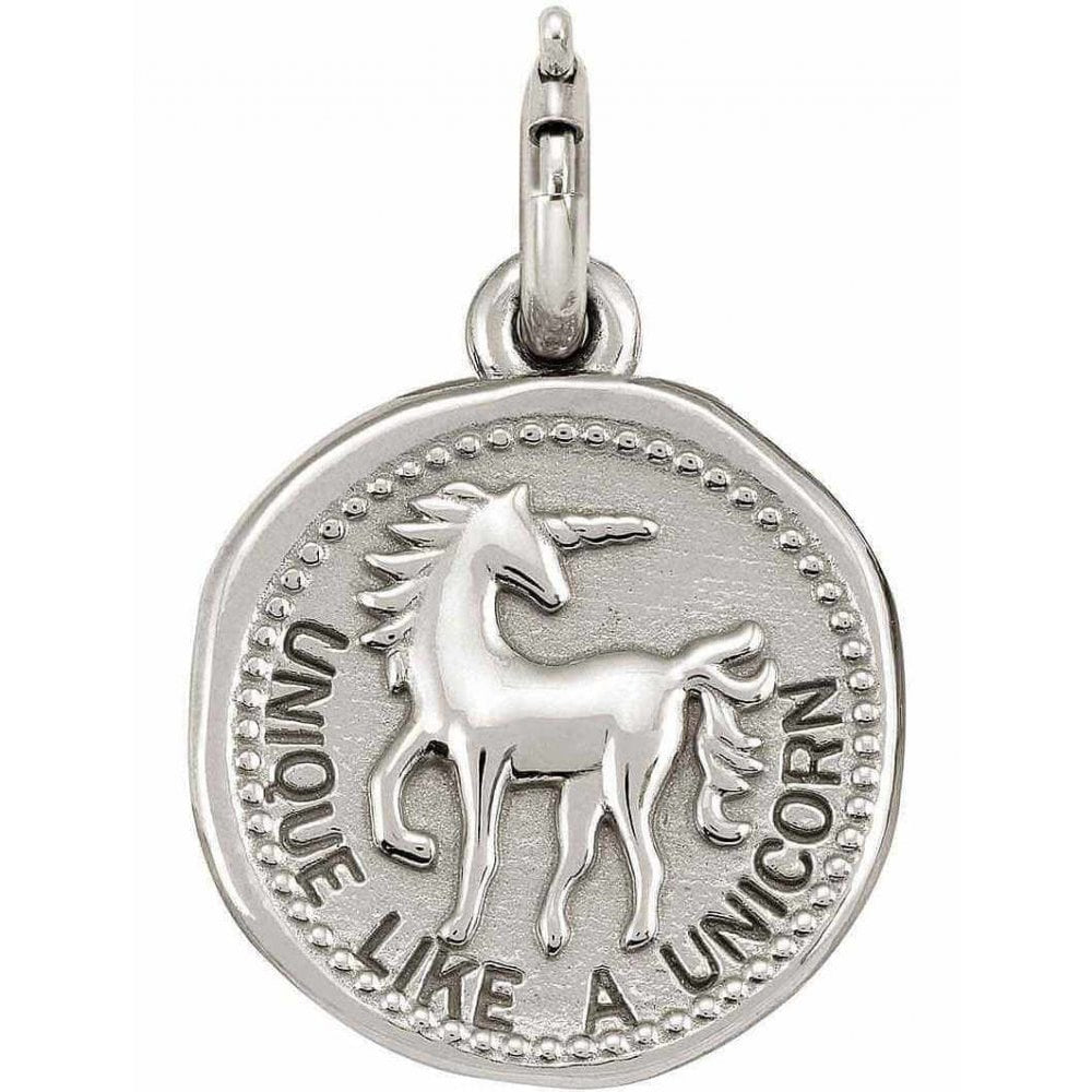 Wishes Silver Unique Like A Unicorn Pendant