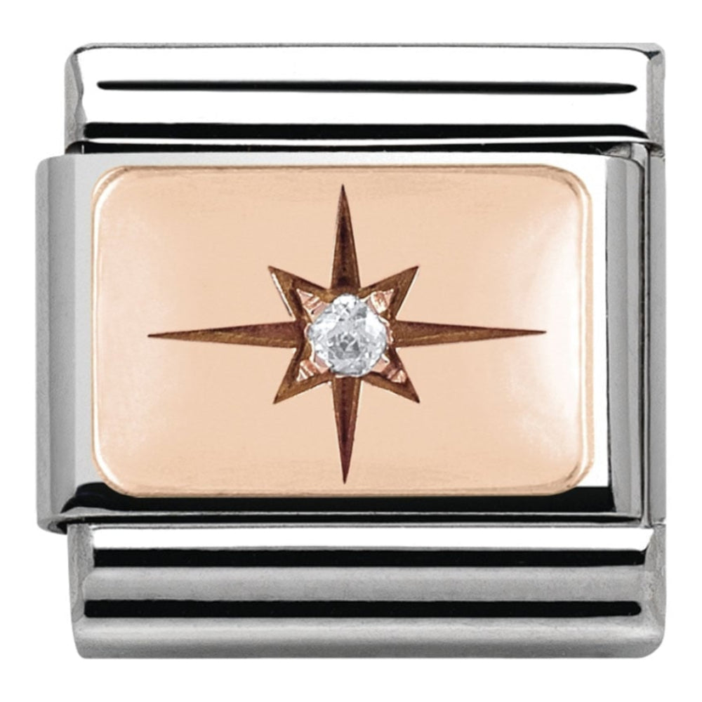 Classic Rose CZ Star Link
