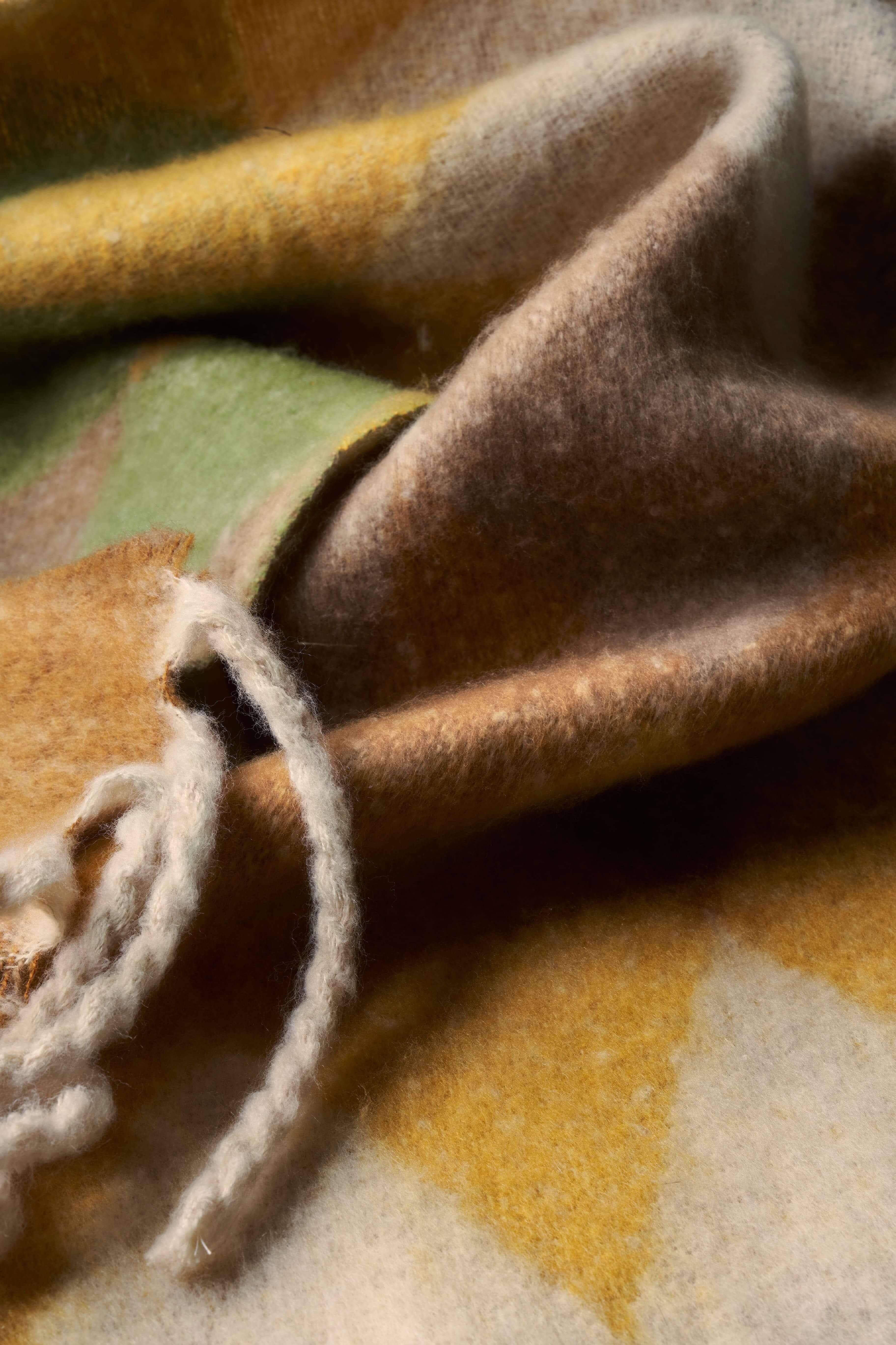 Lulu Cosy Scarf - Mustard Mix