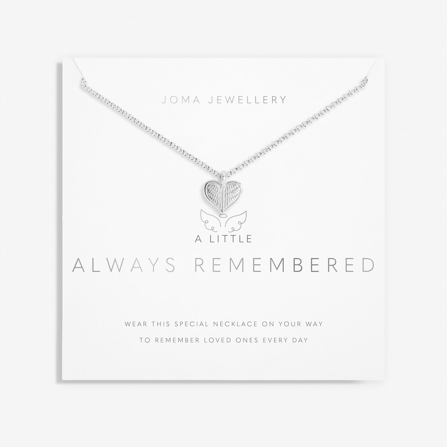 A Little 'Always Remembered' Necklace