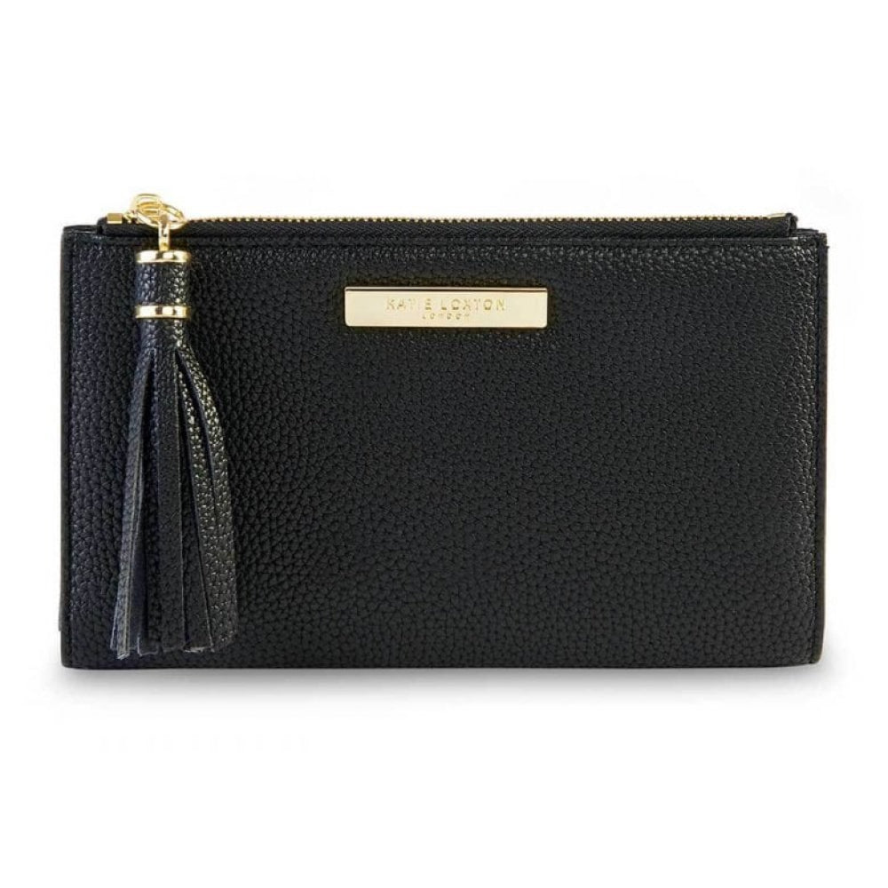 Tassel Fold Out Purse | Black