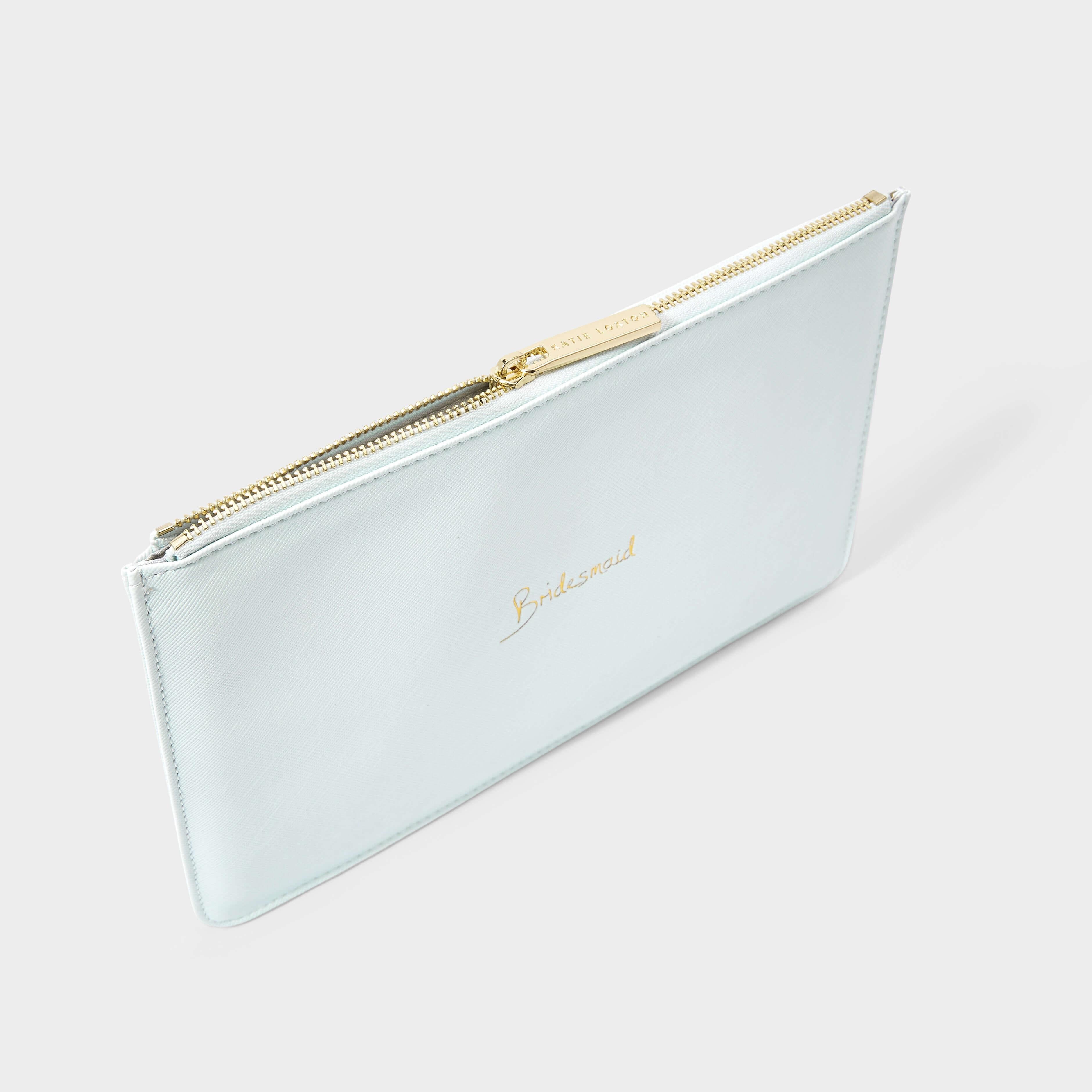 Bridal Perfect Pouch | Bridesmaid | Powder Blue | 16 X 24 X 1.5cm