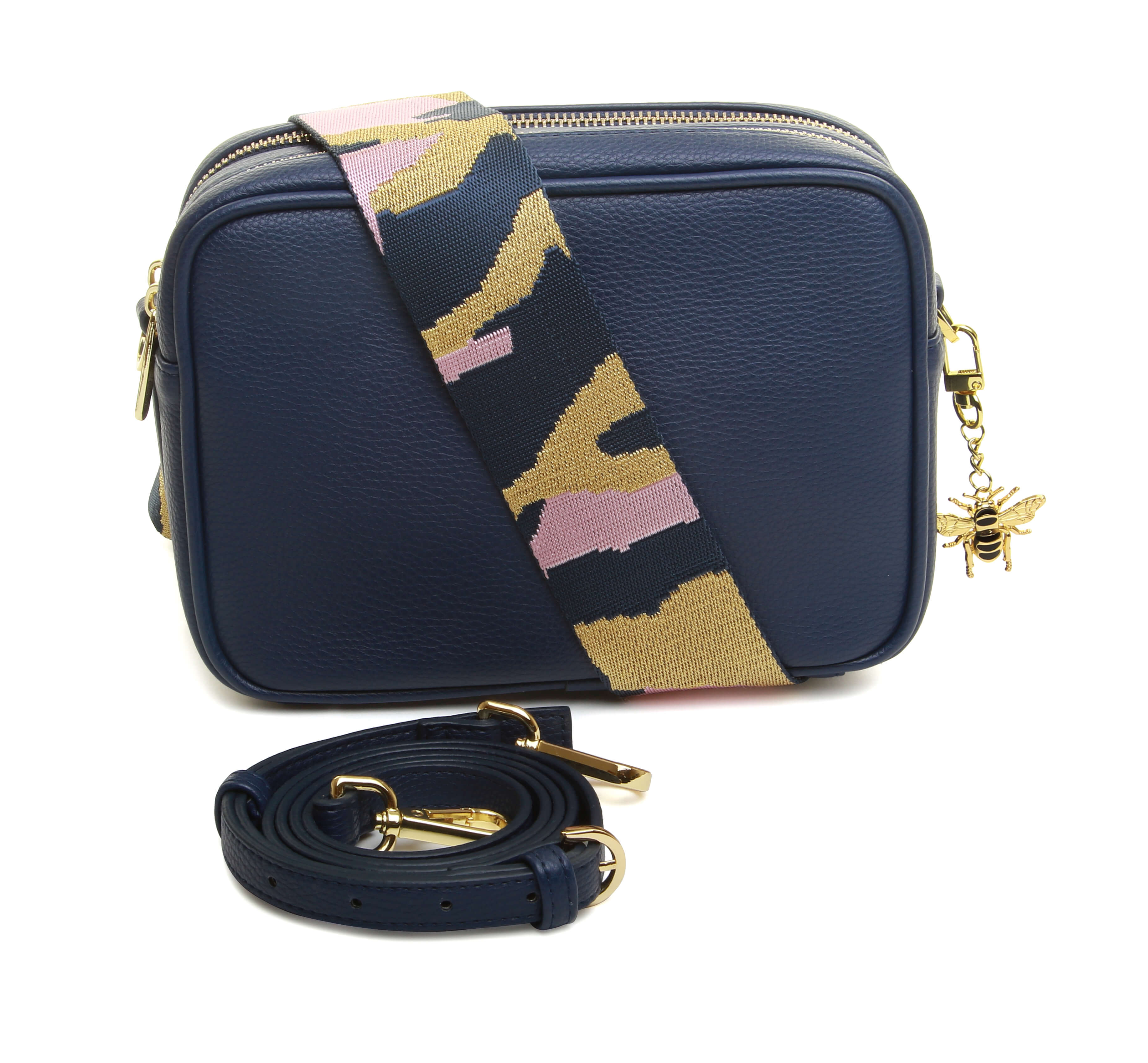 Soho Double Zipped CCBB In Navy