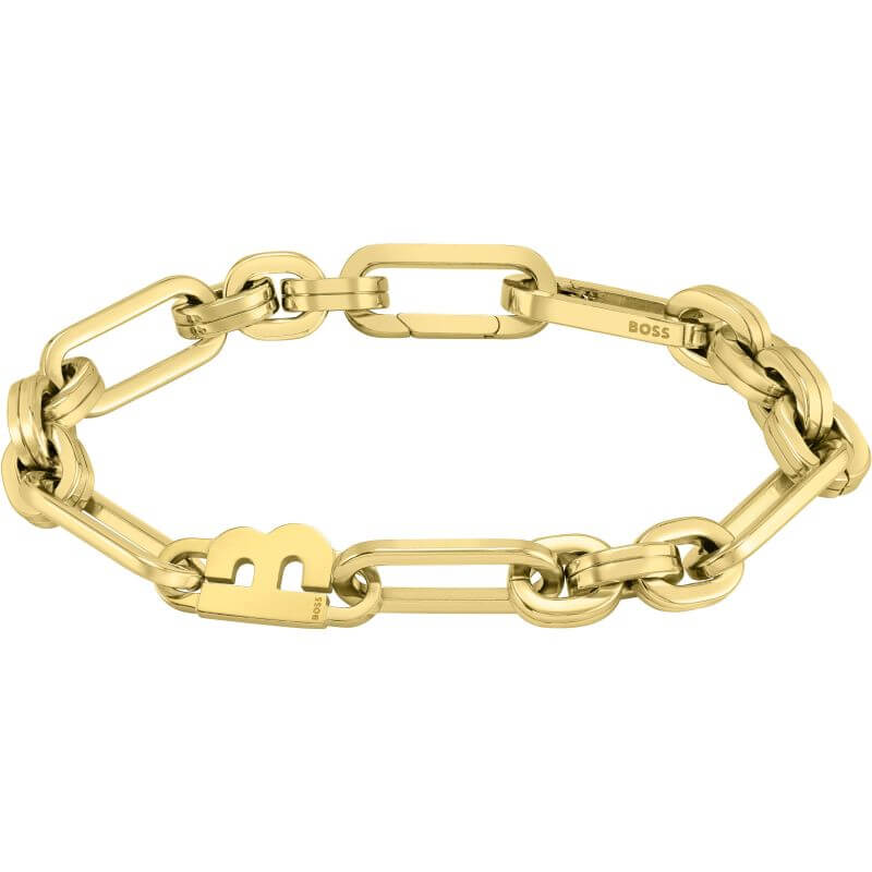 Hailey Gold Plated Chain Bracelet