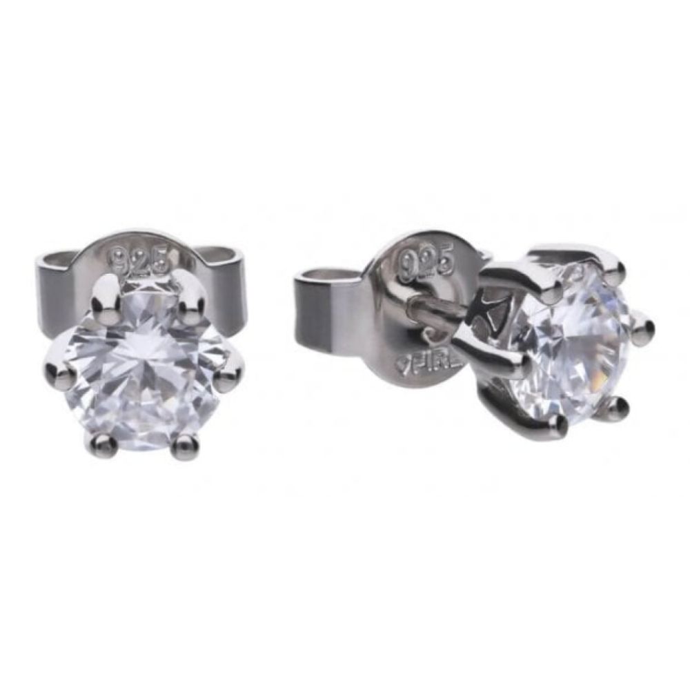 Claw Set 1ct Solitaire Earrings
