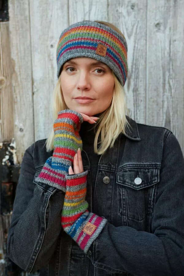 Hexham Headband Grey