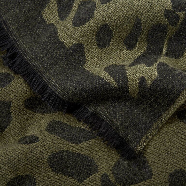 Printed Blanket Scarf | Large Dalmation | 190cm X 75cm