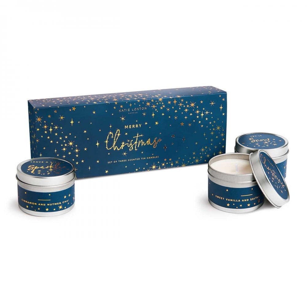 Trio Candle Box| Merry Christmas