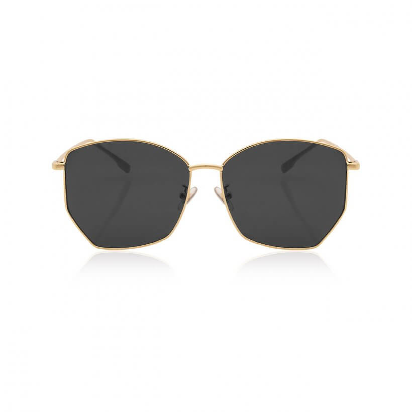 Sunglasses | Havana | Metal Frame | Black