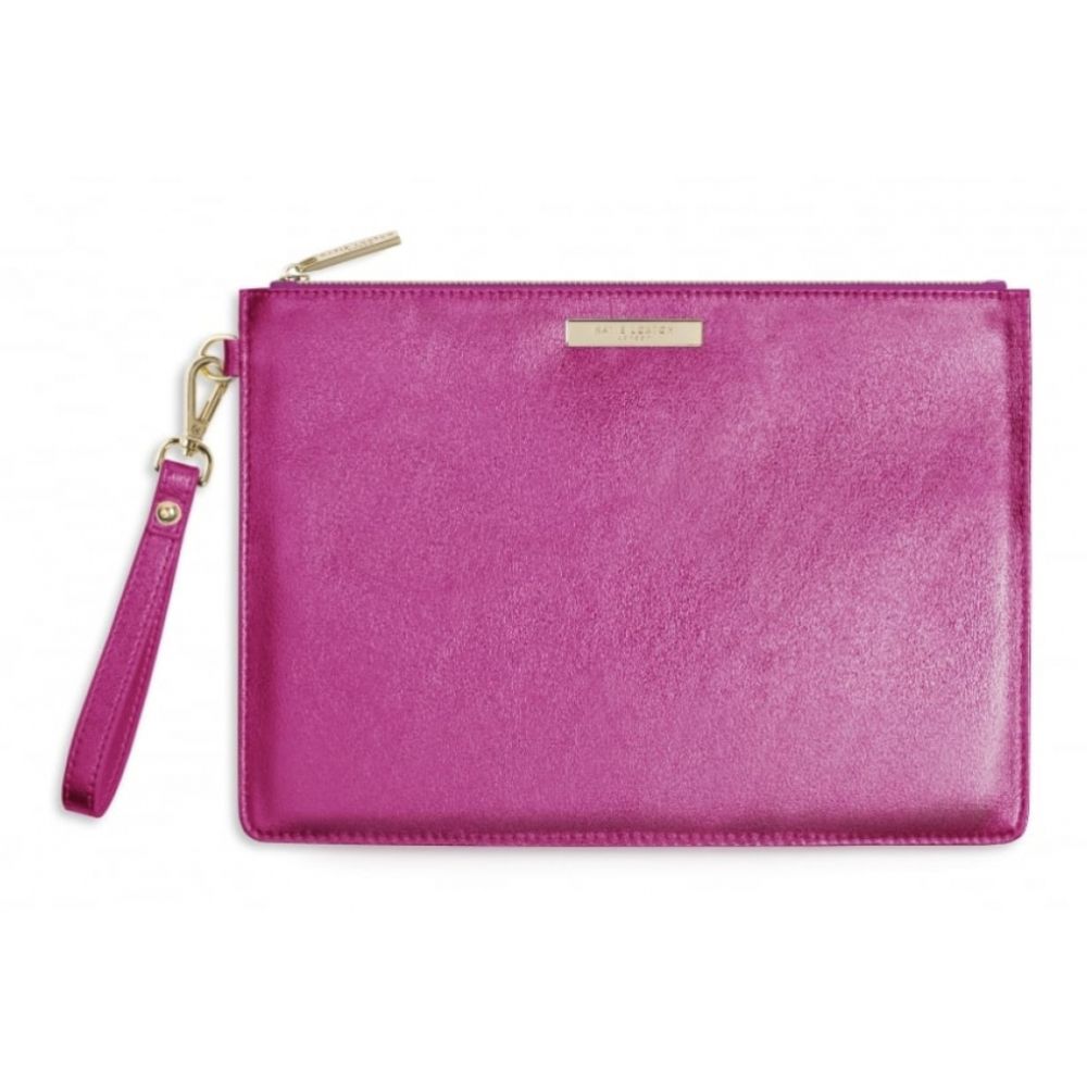 Katie Loxton Luxe Clutch Large Clutch Bag With Wrist Strap
