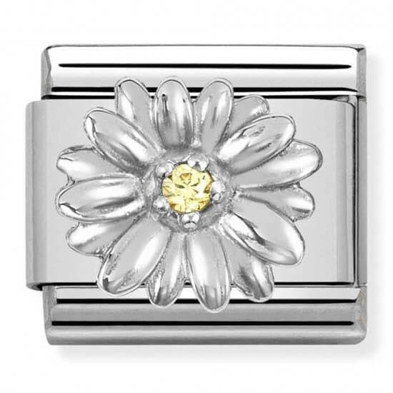 Composable Classic Swarovski Zirconia Daisy Link