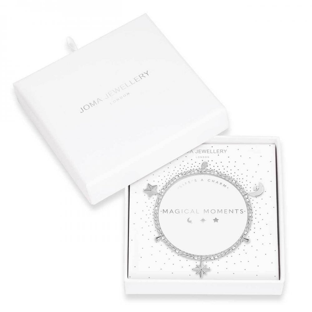 Life's A Charm | Magical Moments | Silver | Charm Bracelet | 17.5cm Stretch