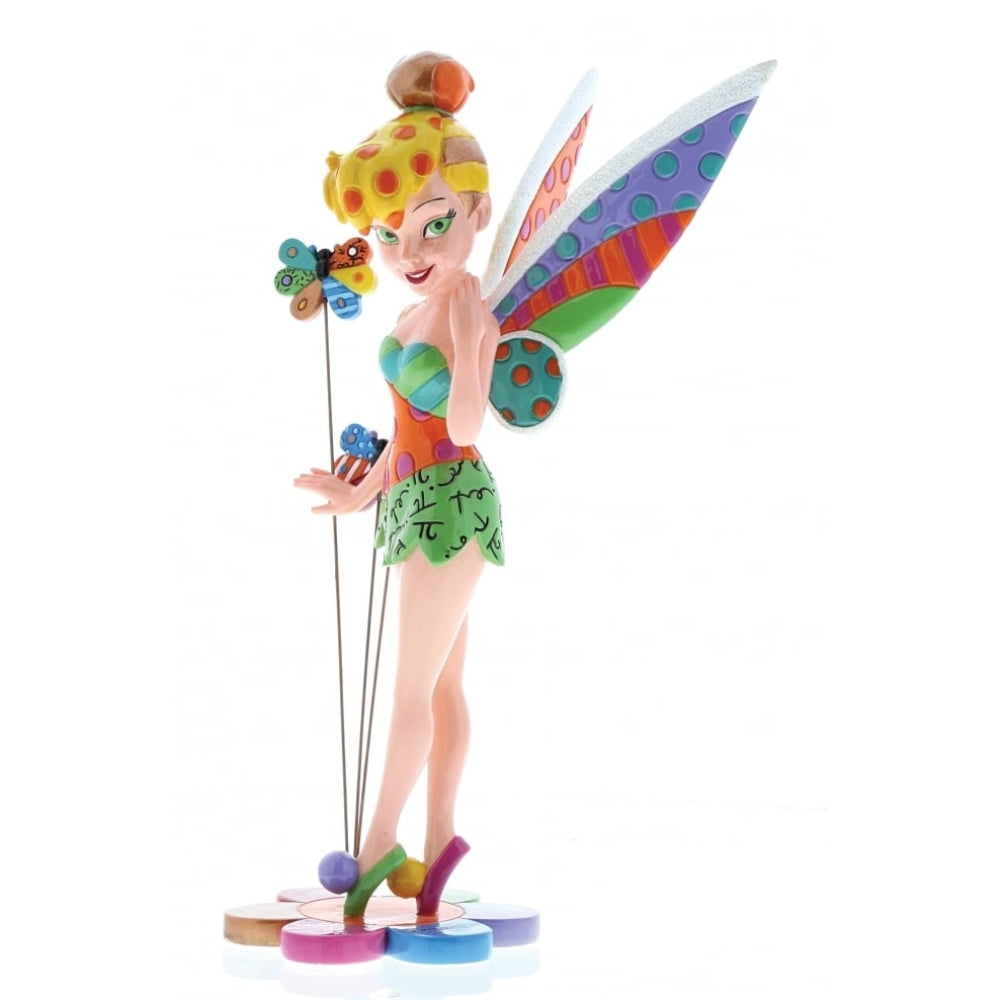 Tinker Bell On Flower Figurine