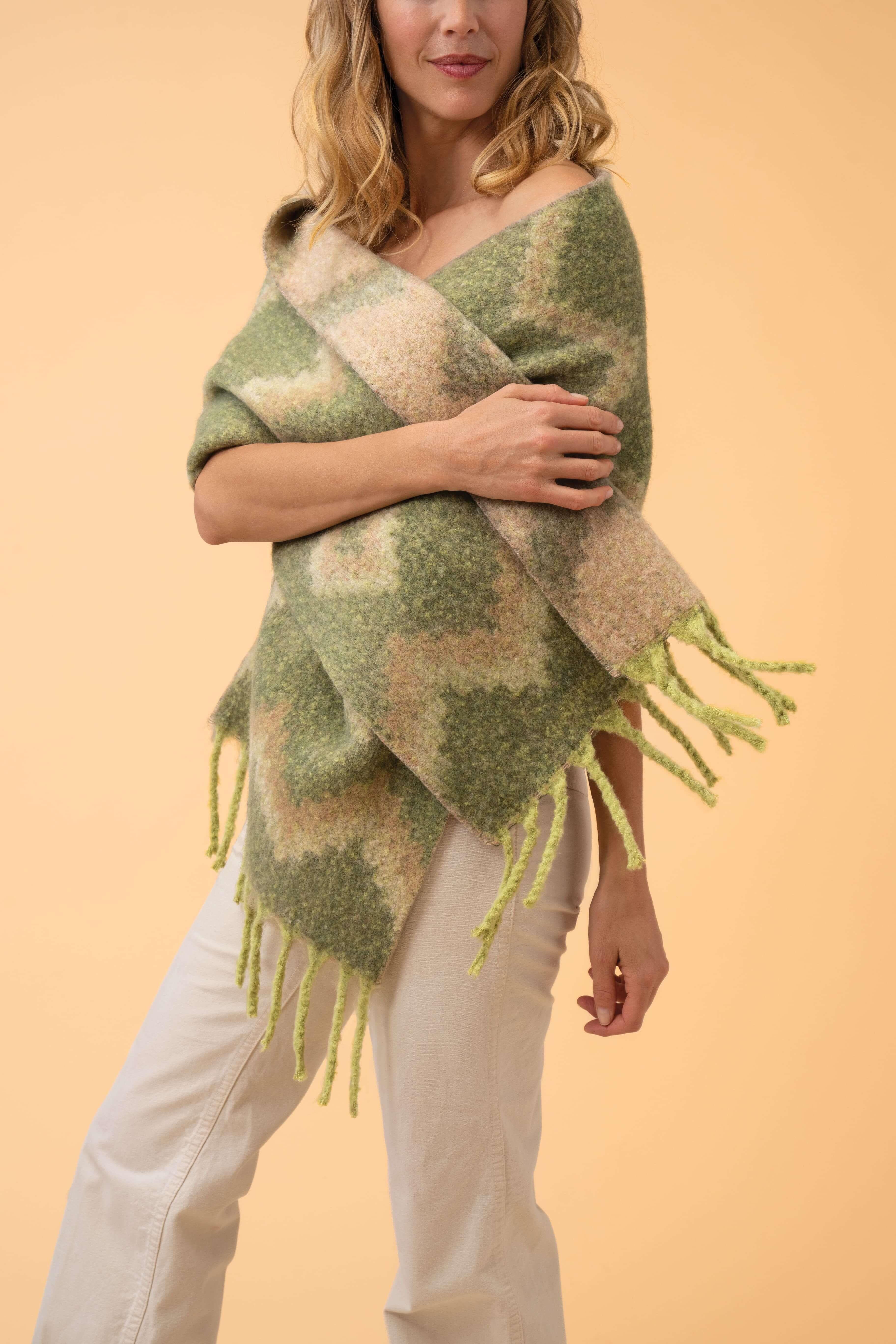 Melia Cosy Scarf - Olive